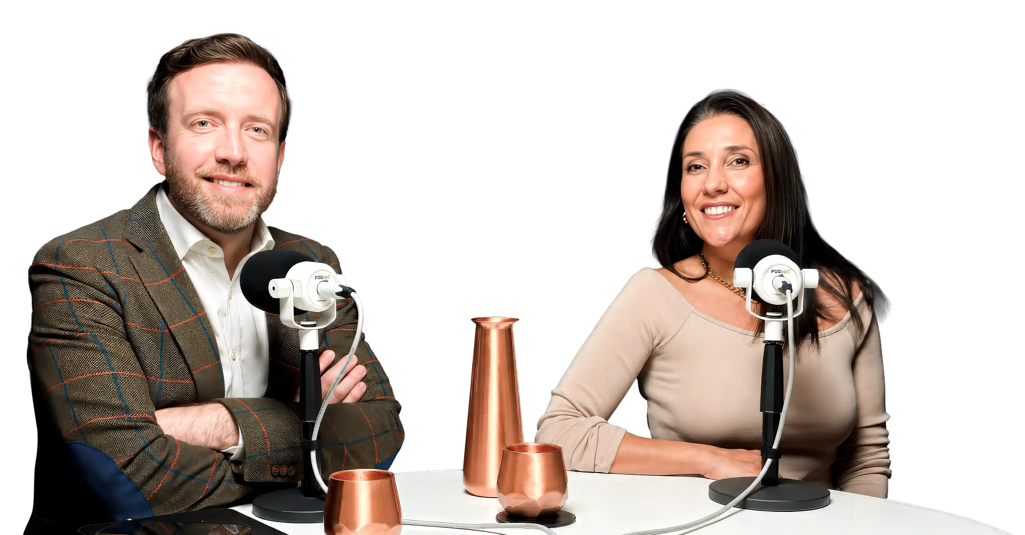Sebastián Aguirre y Macarena Morales